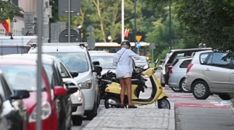 Dorodna Wierzbicka na skuterze