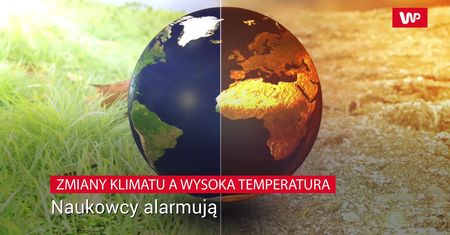 Zmiany klimatu a wysoka temperatura. Naukowcy alarmują