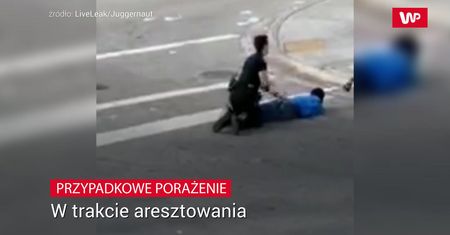 Chciała porazić przestępcę. Coś poszło nie tak