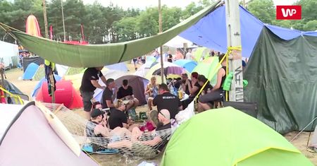Pol'and'Rock Festival 2019. Nagi mężczyzna napadł na policjanta. Jesteśmy w Kostrzynie nad Odrą
