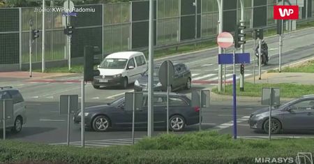 "Przekroczyli granicę zdrowego rozsądku". Policja w Płocku pokazała nagranie