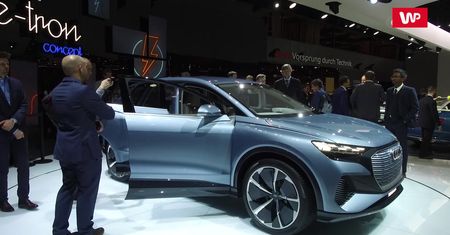 Stoisko Audi zdominowały elektryki. Pojawiła się zapowiedź nowego SUV-a