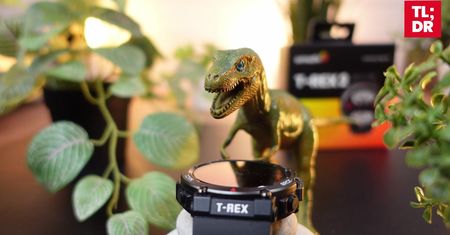 Amazfit T-Rex 2: zegarek (nawet) do Parku Jurajskiego