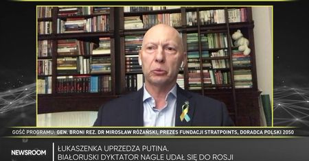 Łukaszenka się złamie? Gen. Różański zaniepokojony