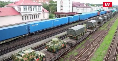Sprzęt trafił na poligon w Rosji. Ruszają ćwiczenia "Wostok-2022"