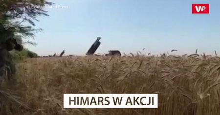 System HIMARS w akcji. Tak broni terytorium Ukrainy