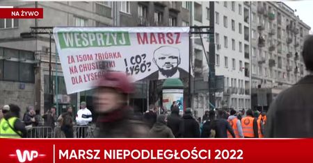 Skandaliczny afisz z Trzaskowskim. Wywiesili narodowcy
