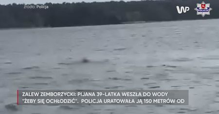 Pływała pijana i w sukience. 39-latka nagle zaczęła tonąć
