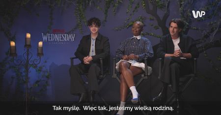 "Wednesday" : Czasem trudno zachować powagę