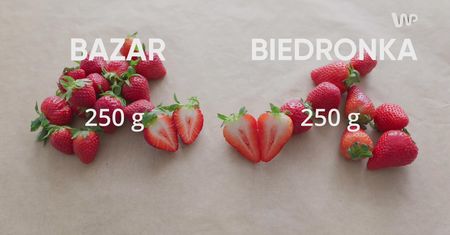 Są już polskie truskawki! Porównaliśmy te z bazaru i Biedronki