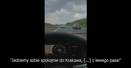 Pochwalił się szybką jazdą autostradą. Na nagranie trafili policjanci