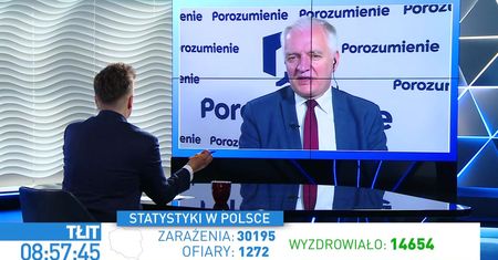 Wybory 2020. Jarosław Gowin zakłada się z dziennikarzem WP o wynik wyborów