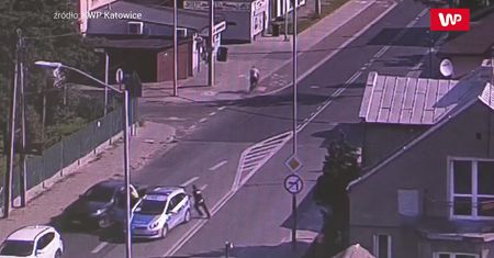 Napadł na policjantów podczas ucieczki. Funkcjonariusze ze Śląska publikują nagranie