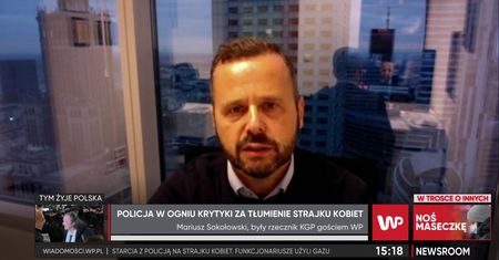 Strajk Kobiet. Mariusz Sokołowski komentuje działania policji. "Usprawiedliwia" sytuację z fotoreporterem