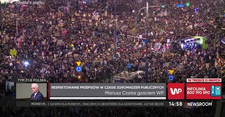 Strajk kobiet. Rzecznik policji o zabezpieczaniu protestów