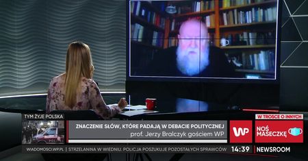 Prof. Bralczyk ocenia przemówienie Kaczyńskiego. "W dużej mierze to język agresji"