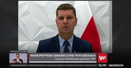 Minister Piontkowski o protestach uczniów. Wie, kto za tym stoi