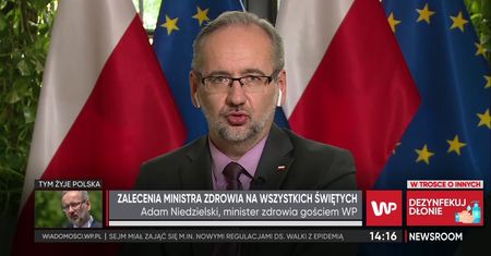 1 listopada cmentarze będą otwarte. Minister Zdrowia apeluje o rozsądek (WIDEO)
