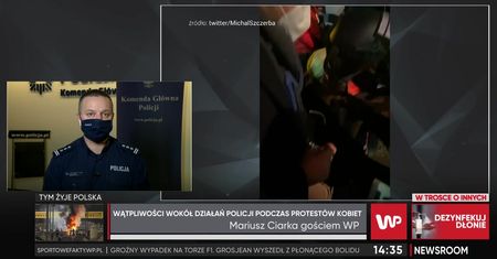 Mariusz Ciarka o incydencie z Barbarą Nowacką. "Nie mnie oceniać"