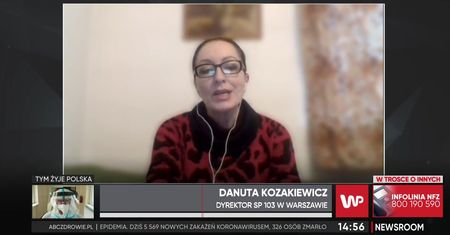 Dyrektorka o powrocie dzieci do szkół. "Decyzja podjęta w momencie, kiedy jest duże zagrożenie"