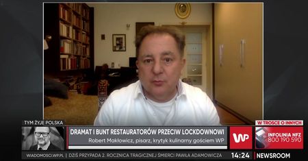 Robert Makłowicz o sytuacji restauratorów: "są przypadki samobójstw"