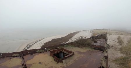 Hel. Opuszczone wraki niszczycieli