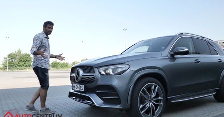Test Mercedesa GLE: SUV w rozmiarze amerykańskim