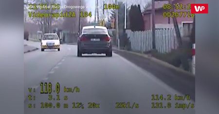 Kolosalne przekroczenie prędkości. Teraz odpowiedzą przed sądem