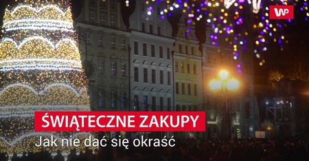 Świąteczne zakupy. Jak nie dać się okraść?