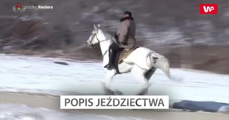 Popis jeździectwa Kim Dzong Una