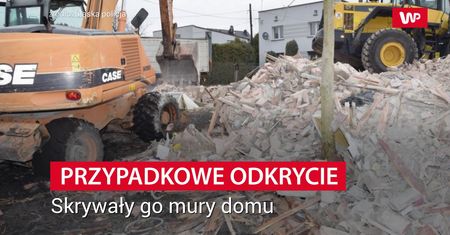 Odkrycie w gruzowisku. Natychmiast wezwali policję