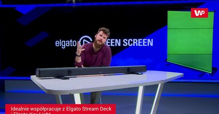 Elgato Green Screen - test sprzętu dla streamerów w studiu WP.tv