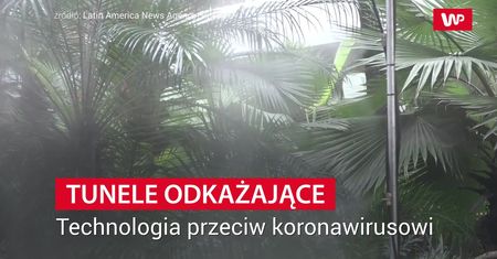Tunele odkażające. Technologia przeciw koronawirusowi