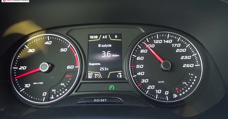 Seat Ateca 2.0 TDI 150 KM (MT) - pomiar zużycia paliwa