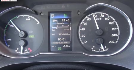Toyota Yaris 1.5 Hybrid 100 KM (AT) - pomiar zużycia paliwa