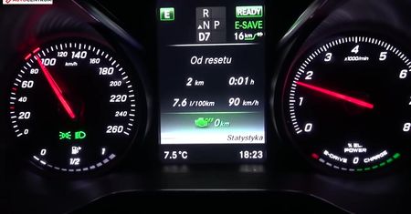 Mercedes-Benz GLC 350e 2.0 Hybrid 327 KM (AT) - pomiar zużycia paliwa