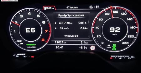 Audi Q2 1.4 TFSI Ultra 150 KM (MT) - pomiar zużycia paliwa
