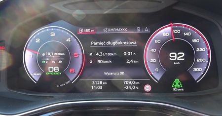 Audi Q8 50 TDI 286 KM (AT) - pomiar zużycia paliwa