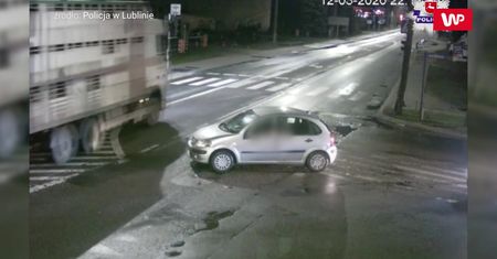 "Wężykiem" po mieście. Nagranie z obywatelskiego zatrzymania