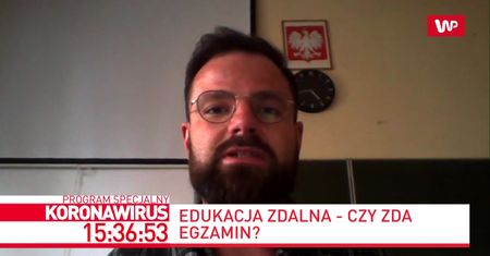 Nauczyciel Kamil Olak o rządowych wytycznych: "Sytuacja wydaje się absurdalna"