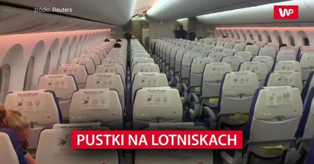 Puste lotniska. Koronawirus sieje spustoszenie w branży turystycznej