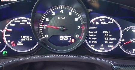 Porsche Panamera GTS 4.0 V8 460 KM (AT) - pomiar zużycia paliwa