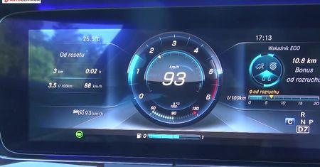Mercedes-Benz Klasa E 220d 2.0 194 KM (AT) - pomiar zużycia paliwa