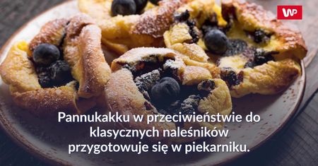 Pannukakku - prosty przepis na fińskie naleśniki