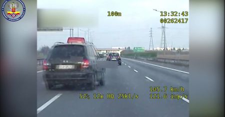"Wyścig" na trasie S8
