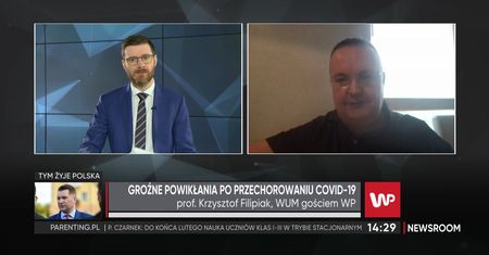 Powikłania po COVID-19. Prof. Krzysztof Filipiak mówi o najczęstszych dolegliwościach