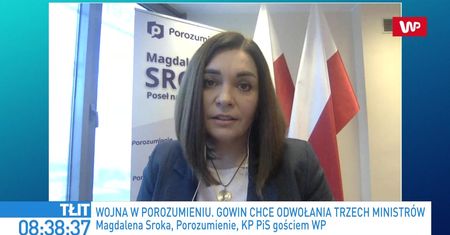 Magdalena Sroka: "Jarosław Kaczyński wiedział o planie Adama Bielana". Kamil Bortniczuk ripostuje