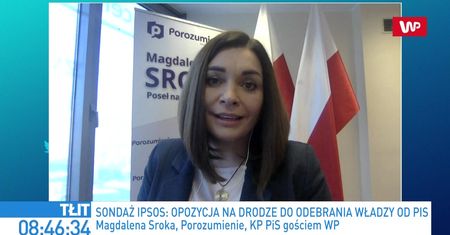 Niepokojący sondaż dla PiS. Magdalena Sroka komentuje