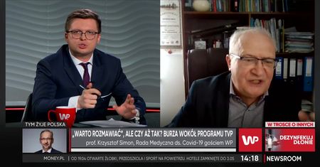 Skandal po programie TVP o pandemii. Prof. Simon: "Ktoś musi interweniować"