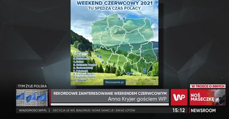 Długi weekend czerwcowy 2021. Najpopularniejsze kierunki turystyczne w Polsce